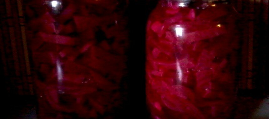 Маринованная свекла на зиму — рецепт без стерилизации