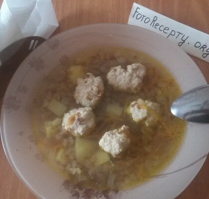 Суп из гречки с фрикадельками - как приготовить
