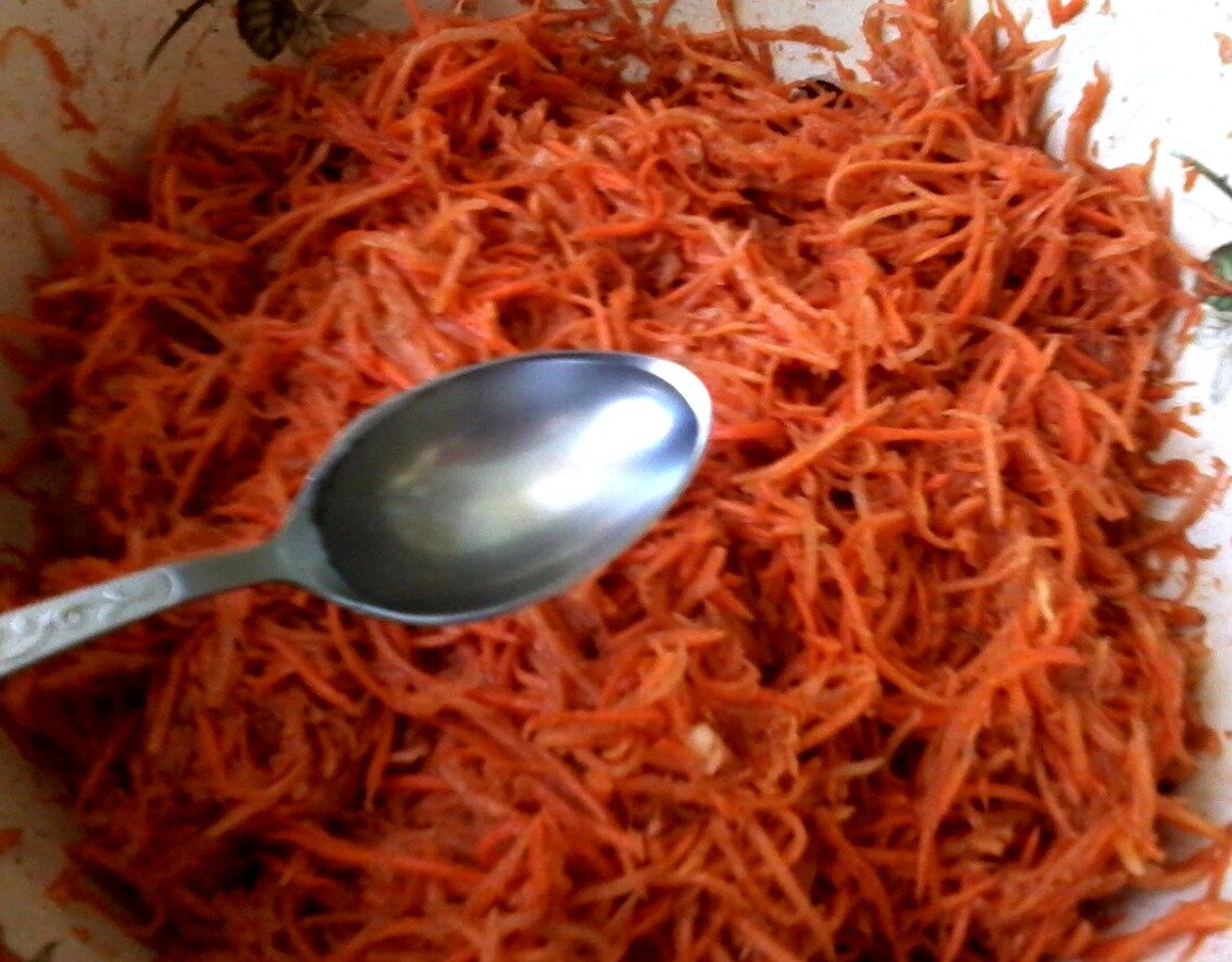 4. Морковь по корейски - добавляем уксус.jpg