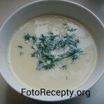 Сырный суп-пюре с плавленым сыром и курицей