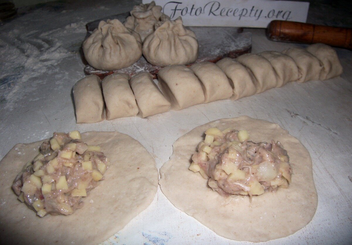 Манты с картошкой и мясом рецепт приготовления с фото