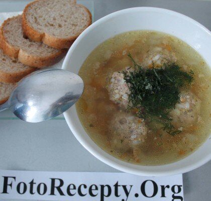 Овощной суп с тефтелями - как приготовить